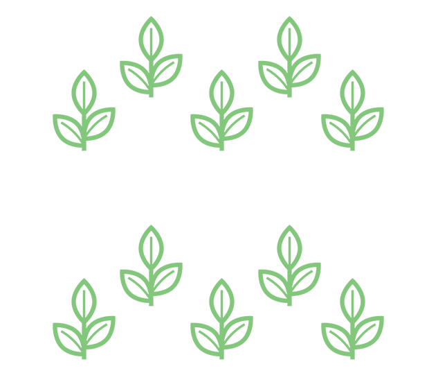 Graphic of green leaves surrounding the word Breeding.